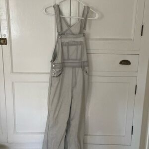 light wash overalls